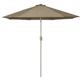 Sekey 300 cm parasol with crank, sun protection UV50+, made of wood-metal